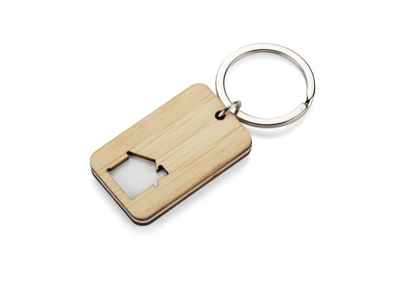 Bamboo keychain CARVE