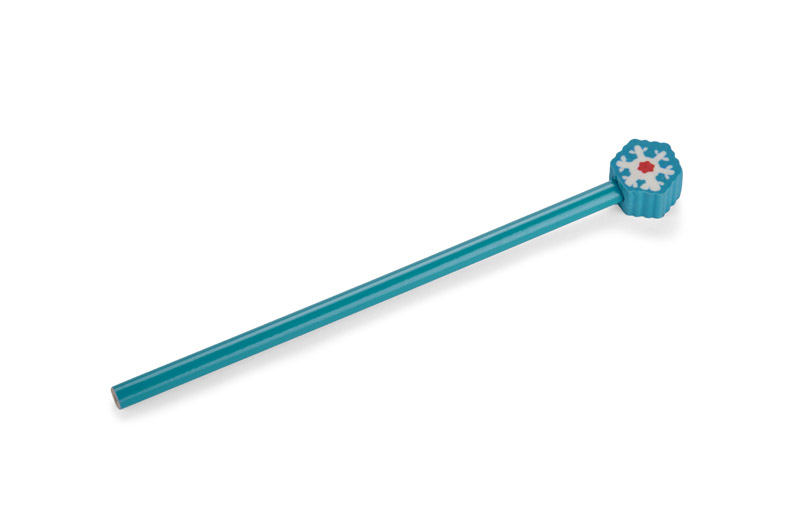 Pencil with eraser CHRISTMAS - Snowflake