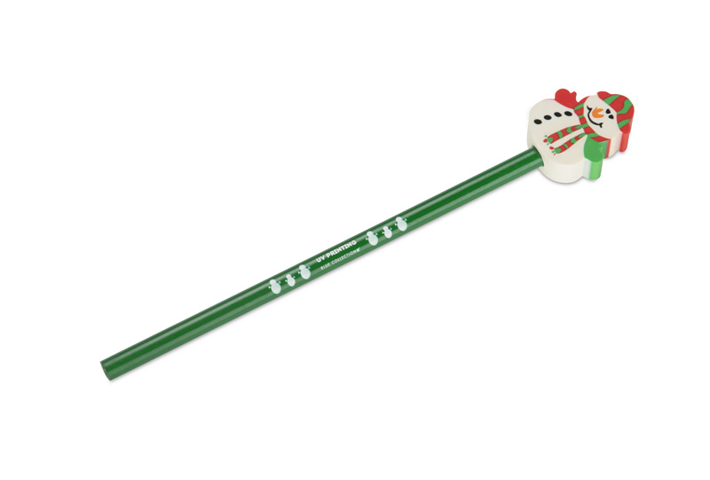 Pencil with eraser CHRISTMAS - Snowman - Image 7