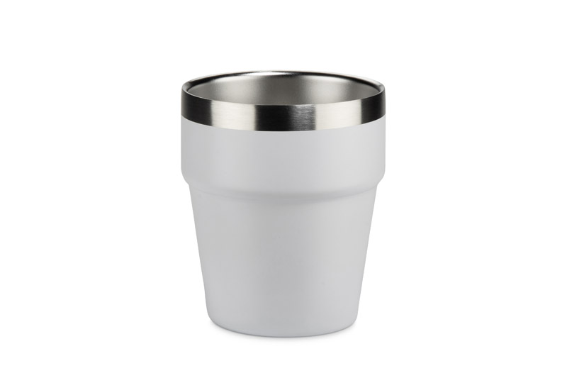 Recycled stainless steel mug MAKEL 300 ml
