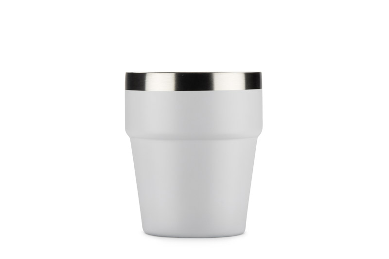 Recycled stainless steel mug MAKEL 300 ml - Image 3