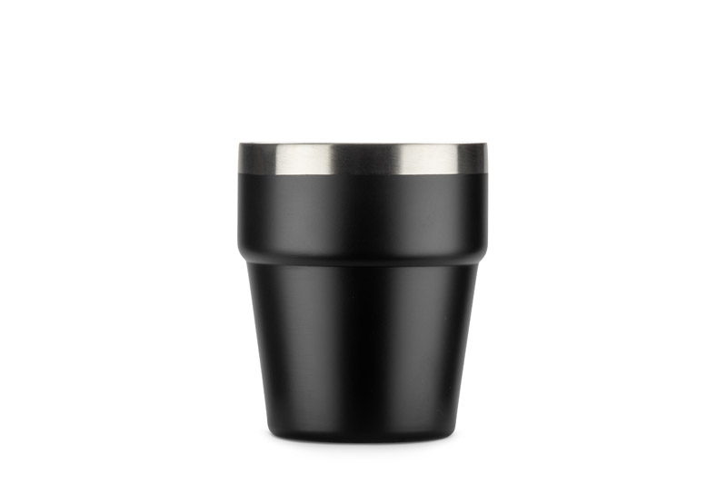 Recycled stainless steel mug MAKEL 300 ml - Image 3
