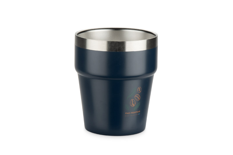 Recycled stainless steel mug MAKEL 300 ml - Image 12