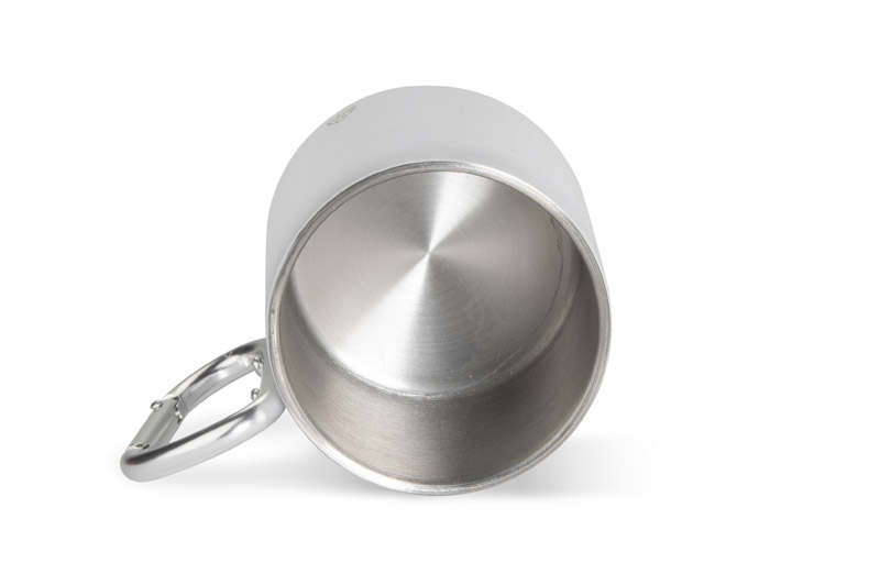 Recycled stainless steel mug VIVO 250 ml - Image 6