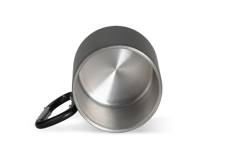 Recycled stainless steel mug VIVO 250 ml - Image 6