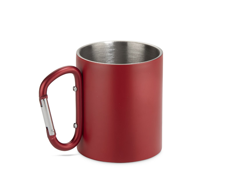 Recycled stainless steel mug VIVO 250 ml