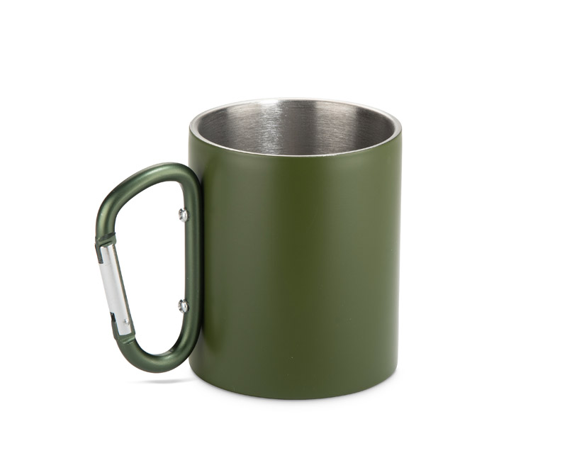 Recycled stainless steel mug VIVO 250 ml