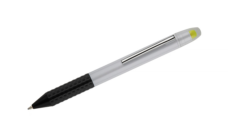 Ballpoint pen with highlighter FLUO