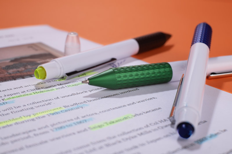 Ballpoint pen with highlighter FLUO - Image 8